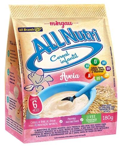 MINGAU ALLNUTRI 180G AVEIA PCT