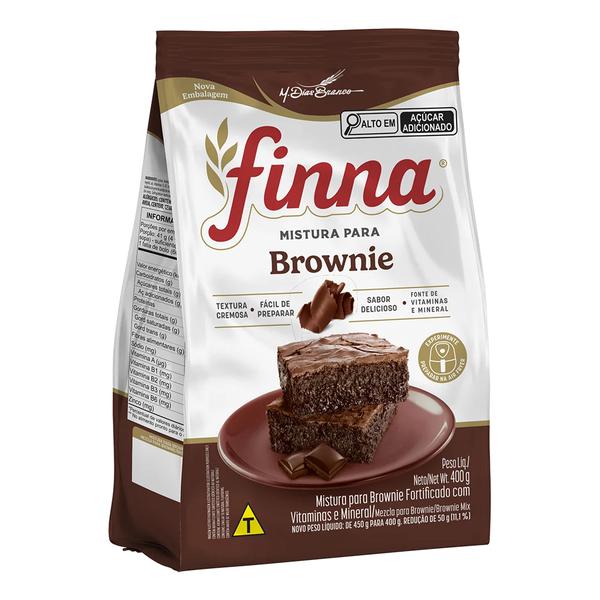 MISTURA PARA BOLO FINNA 400G BROWNIE