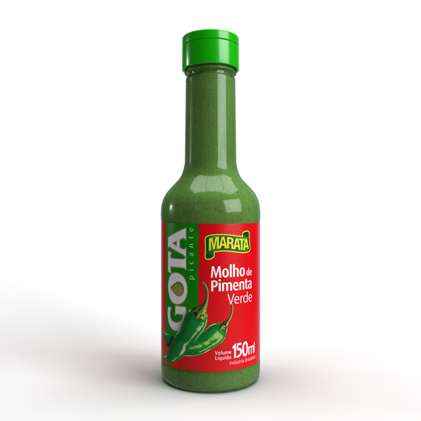MOLHO PIMENTA VERDE GOTA MARATA 150ML