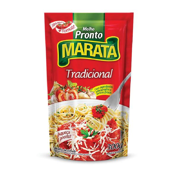 MOLHO PRONTO MARATA TOMATE 300G