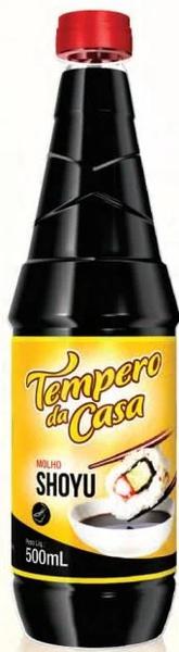 MOLHO SHOYU TEMPERO DA CASA 500ML