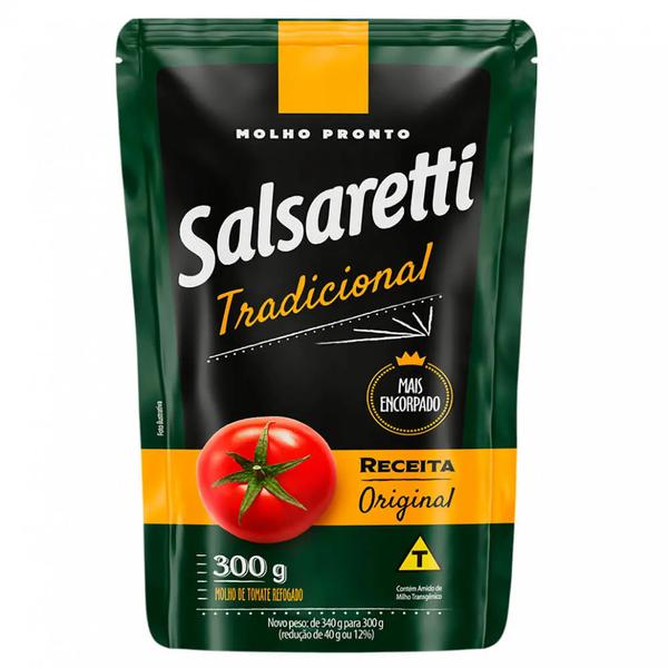 MOLHO TOMATE SALSARETTI 300G MAN