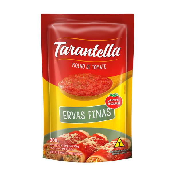 MOLHO TOMATE SH TARANTELA ERVAS FINAS 300G