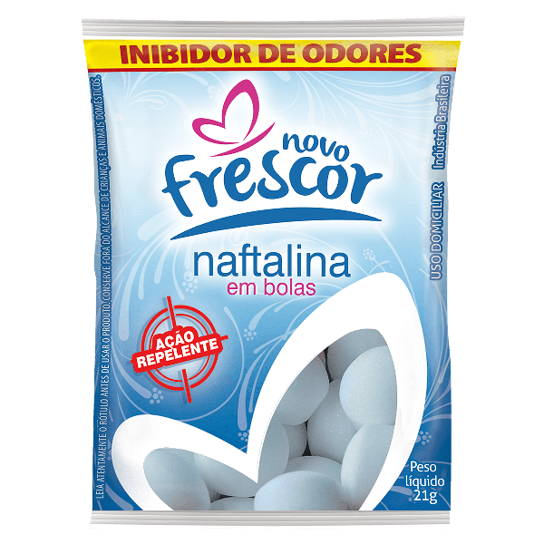 NAFTALINA NOVO FRESCOR