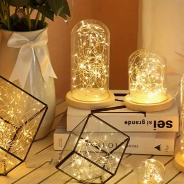 NAO PISCA 20 LED FIO DE FADA C/PILHA BCO QUENTE 2M FLORARTE