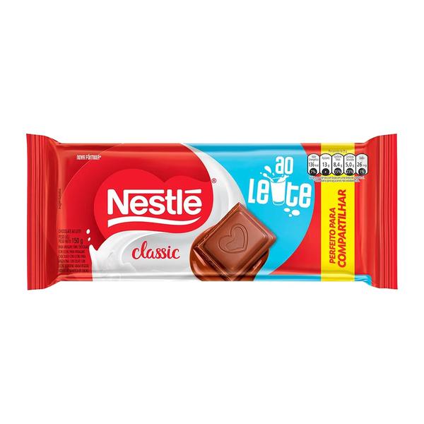 NESTLE CLASSIC CHOCOLATE AO LEITE 150G BR