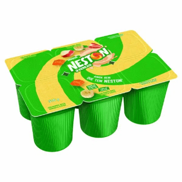 NESTON IOGURTE 510G POLPA 2 SABORES C/6