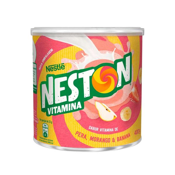 NESTON VITAMINA 400G MORANGO PERA BANANA CEREAL