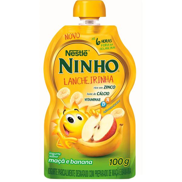 NINHO POUCH IOG.LIQ.MACA BANANA 100G BR
