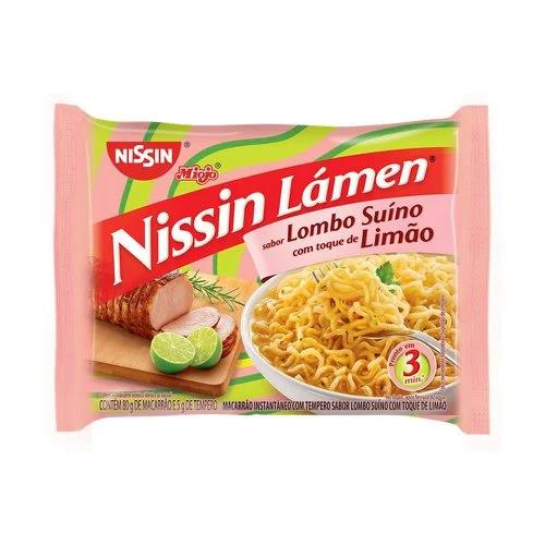 NISSIN LAMEN 85G LOMBO SUINO COM LIMAO