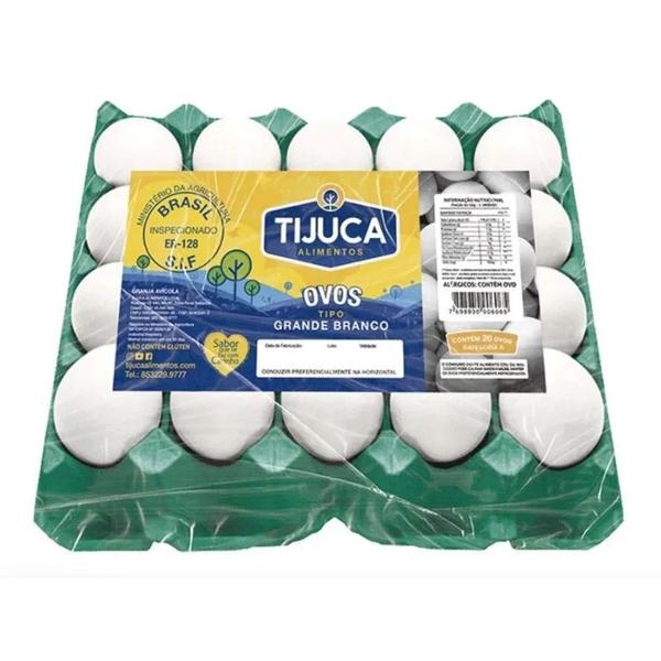 OVOS BCO EXT C/20 TIJUCA