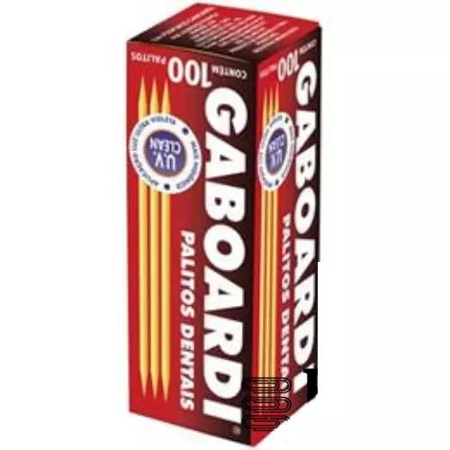PALITO DE DENTE GABOARDI C/100 PALITOS