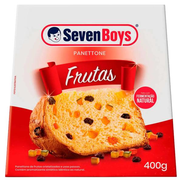 PANETONE S. PAES FRUTAS SACO 400G