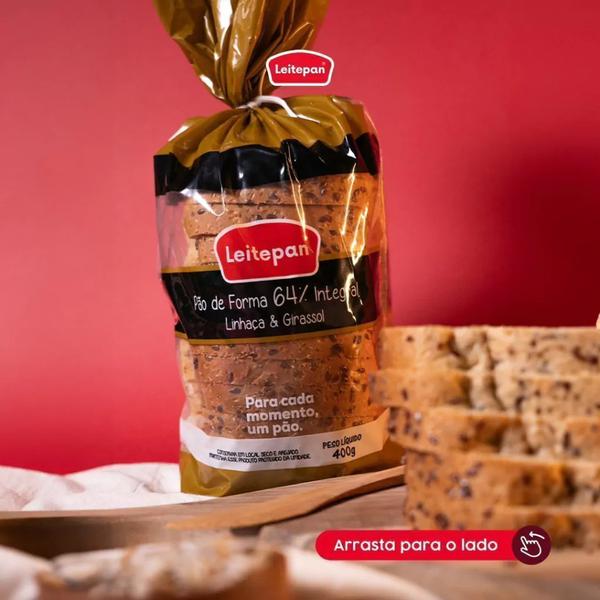 PAO FORMA INTEGRAL LINHACA/GIRASSOLL 350G LEITE PAN