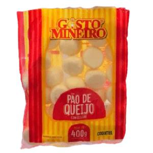 PAO QUEIJO CONG 400G GOSTO MINEIRO COQUETEL