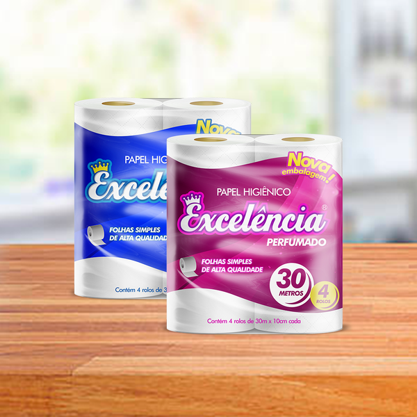 PAPEL HIG EXCELENCIA C 4 PERFUMADO