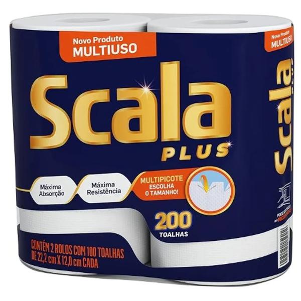 PAPEL TOALHA SCALA C/2