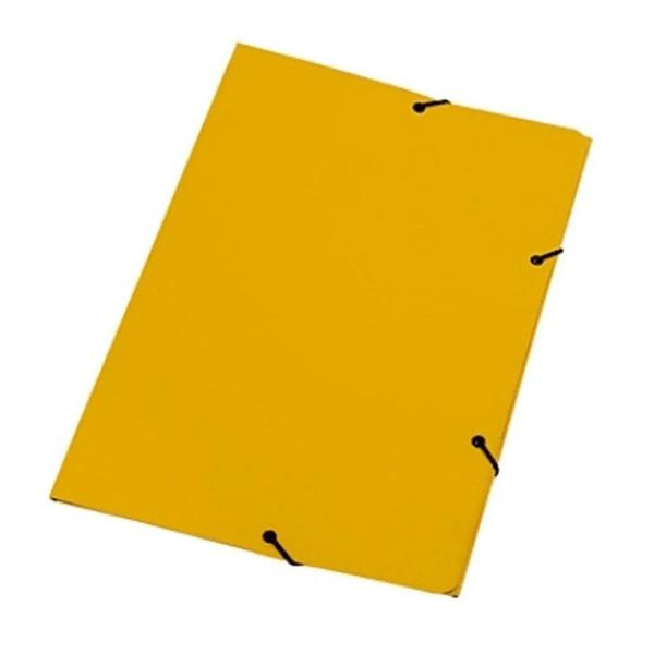 PASTA ELASTICO CARTAO FRAMA AMARELO