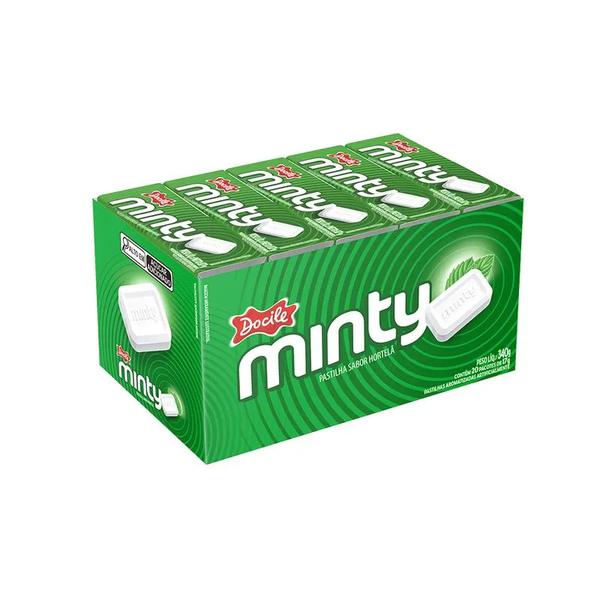 PASTILHA DOCILE MINTY 17G HORTELA CXT