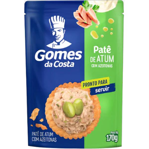 PATE DE ATUM G.DA COSTA C/AZEITONAS SH 170GR