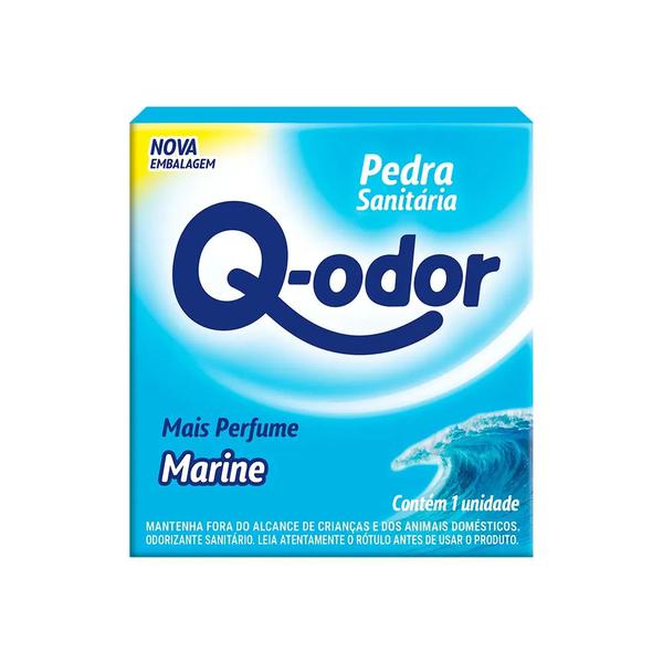PEDRA SANITARIA Q ODOR 40G MARINE