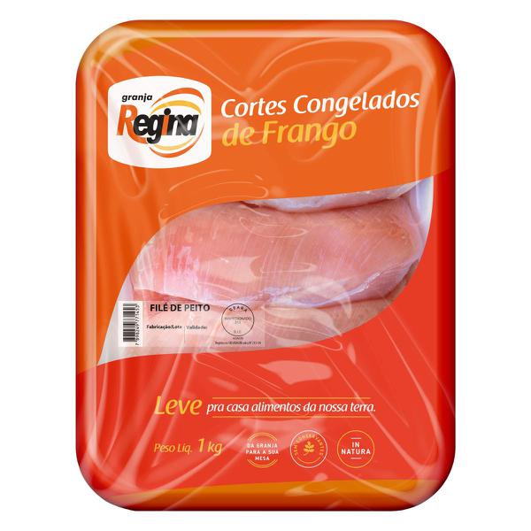 PEITO DE FRANGO REGINA 1KG BANDEJA