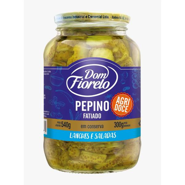 PEPINO FATIADO AGRID VD DREN FORNELLO 300G
