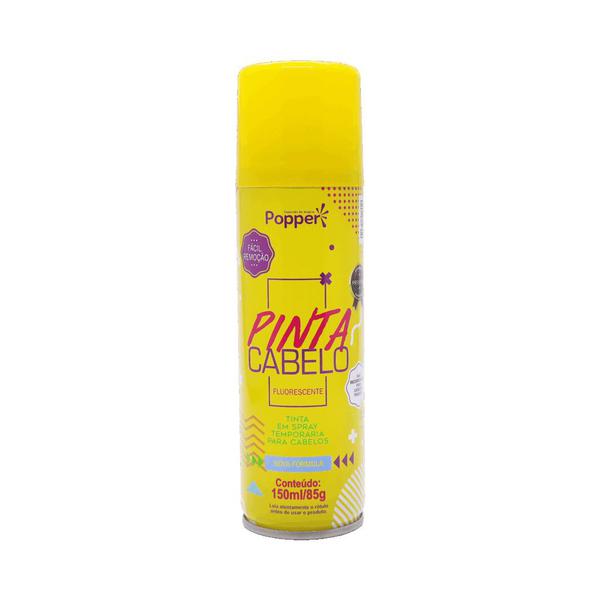 PINTA CABELO AMARELO FLOURESCENTE POPPER SPREY 150ML