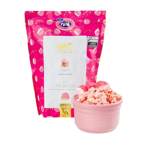 PIPOCA PIPO DOCE FINI BEIJOS 80G