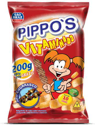 PIPPOS SAO BRAZ 200G CHURRASCO