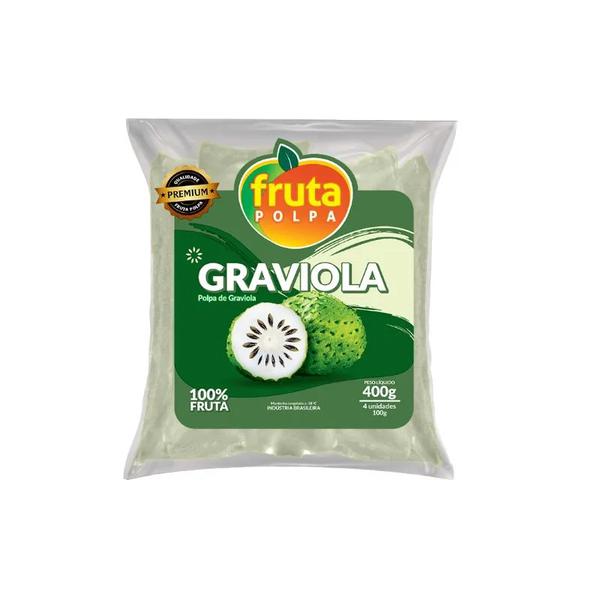 POLPA DE GRAVIOLA NOSSA FRUTA 400G TRADICIONAL