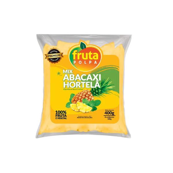POLPA FRUTABOA ABACAXI/HORTELA 400G