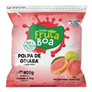 POLPA FRUTABOA MORANGO 400G