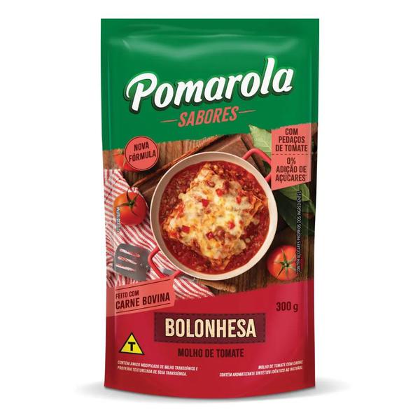 POMAROLA RECEITAS SACHE 300G BOLONHESA