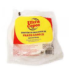 PRATO FUNDO 12 DESCARTAVEL ULTRA C/10