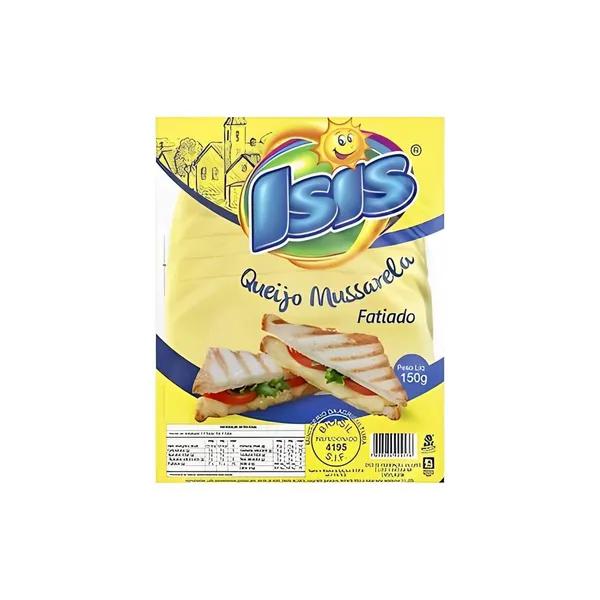 QUEIJO MUSSARELA ISIS FATIADO 150G