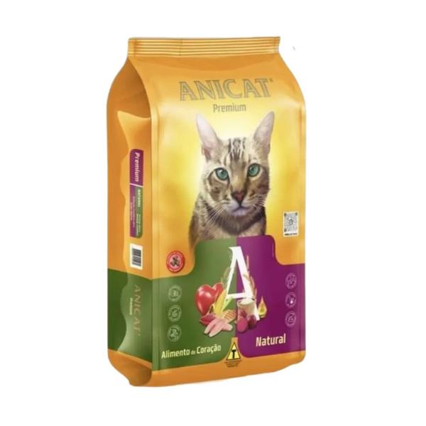 RACAO ANICAT PREMIUM NATURAL 1KG