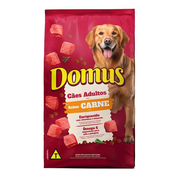 RACAO DOMUS CAES ADULTO KG CARNE