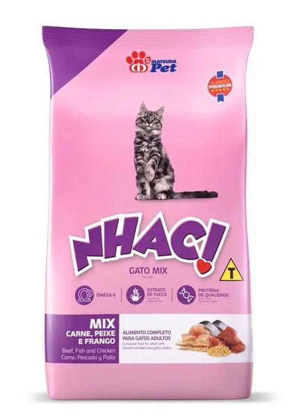 RACAO NHAC GATO MIX KG