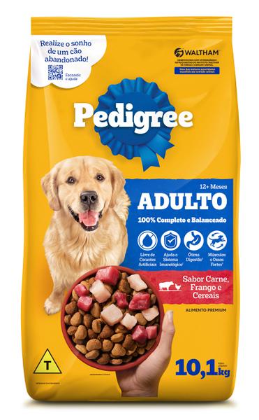 RACAO PEDIGREE CARNE FRANGO E CEREAIS KG