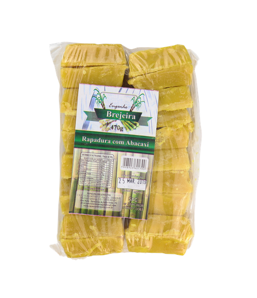 RAPADURA BREJEIRA 470G ABACAXI