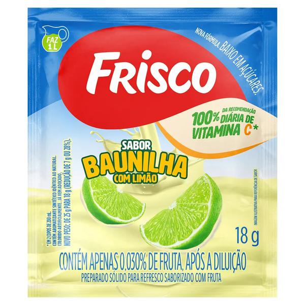 REFRESCO FRISCO 18G BAUNILHA C/ LIMAO