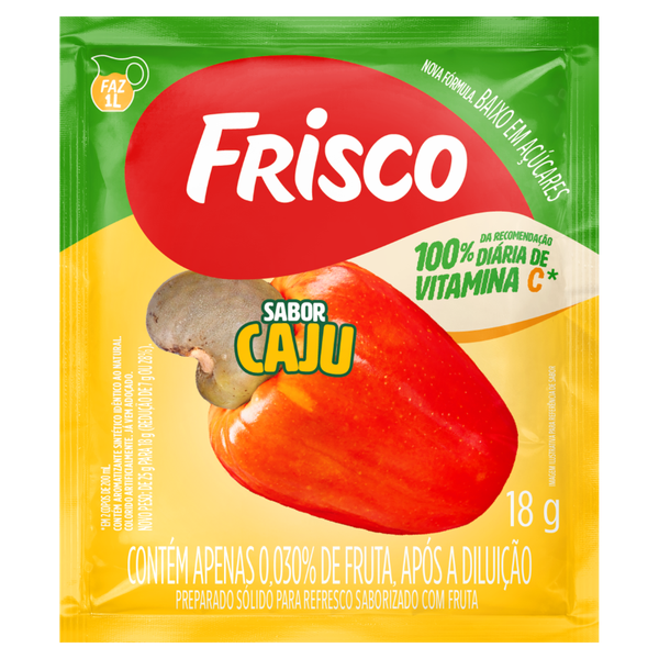 REFRESCO FRISCO CAJU JONES SACHE 18G