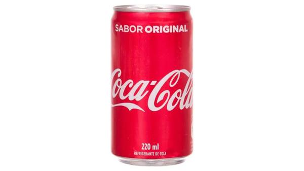 REFRIGERANTE COCA COLA 220ML LATA