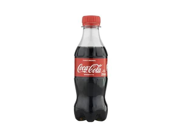 REFRIGERANTE COCA COLA 250ML MINI PET