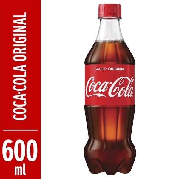 REFRIGERANTE COCA COLA 600ML PET