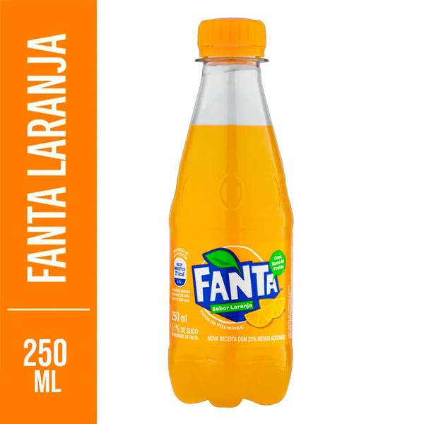 REFRIGERANTE FANTA LARANJA 250ML MINI PET