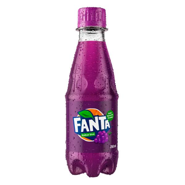 REFRIGERANTE FANTA UVA 250ML MINI PET