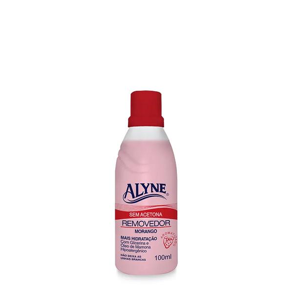 REMOV ESM S/ACETONA ALYNE 100ML MORANGO