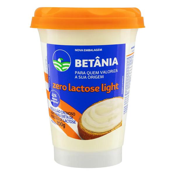 REQUEIJAO BETANIA LIGHT 200G ZERO LACTOSE